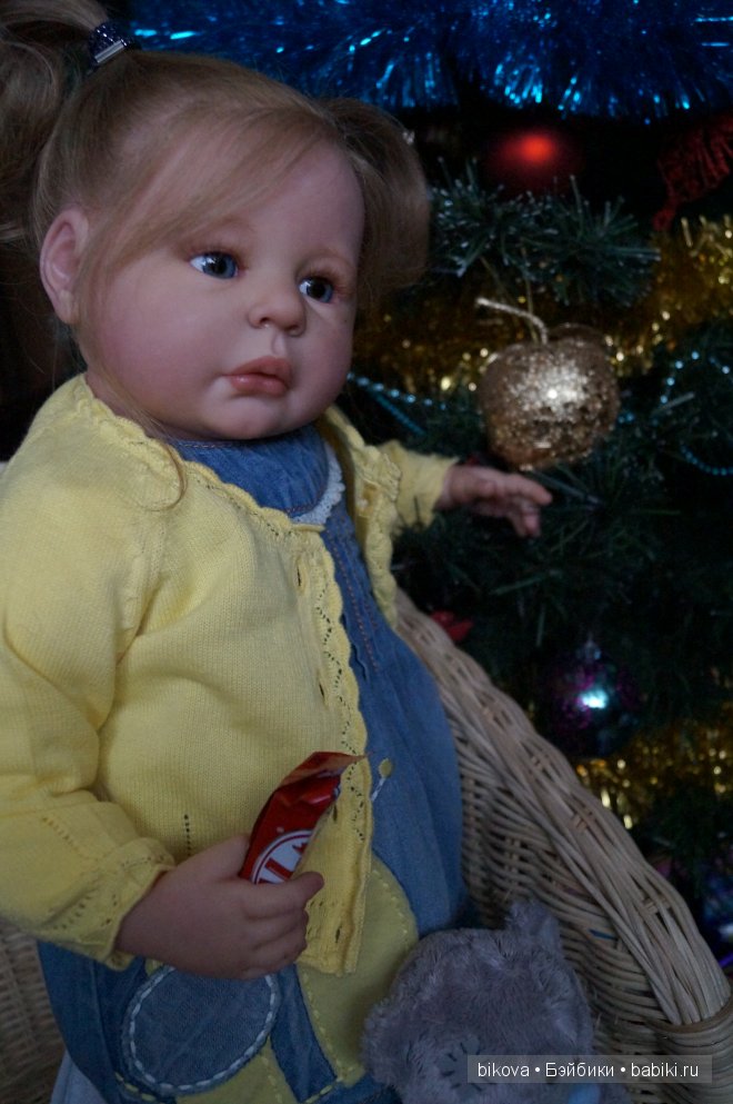 Варюша, кукла реборн Натальи Кудрявцевой