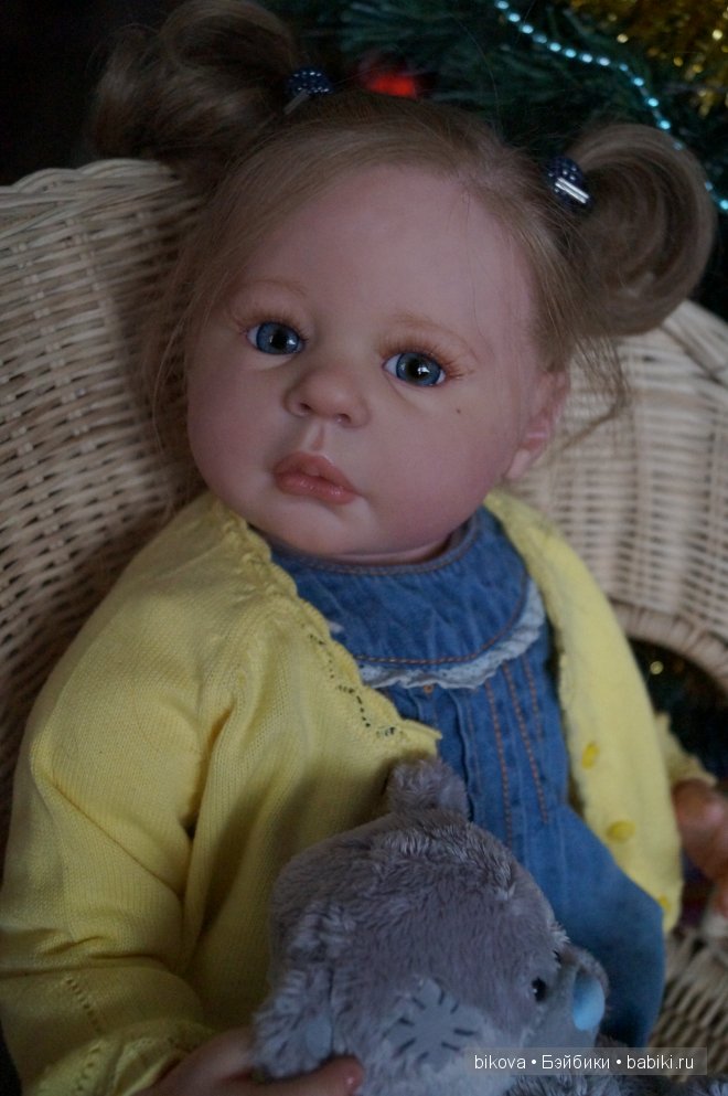 Варюша, кукла реборн Натальи Кудрявцевой