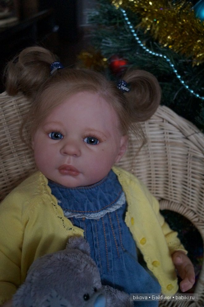 Варюша, кукла реборн Натальи Кудрявцевой