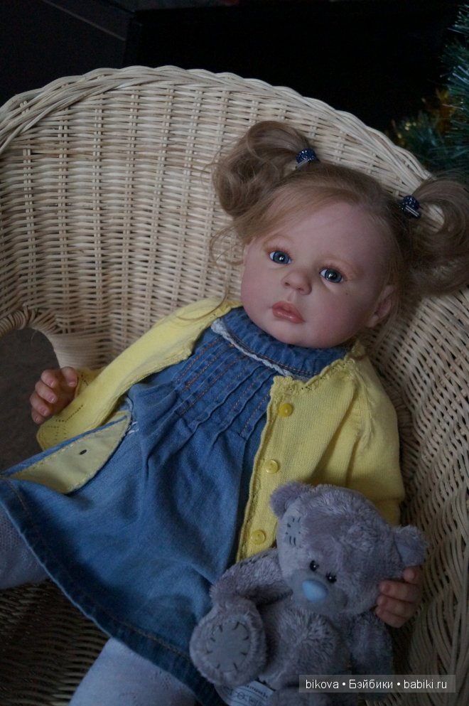 Варюша, кукла реборн Натальи Кудрявцевой