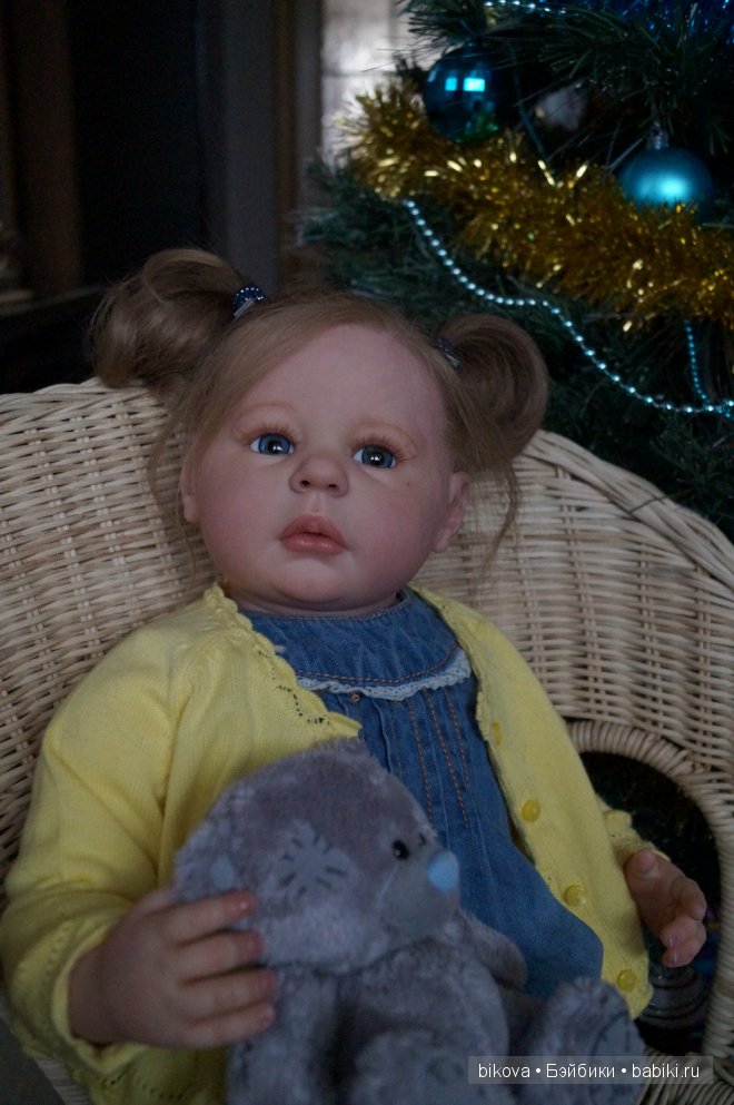 Варюша, кукла реборн Натальи Кудрявцевой