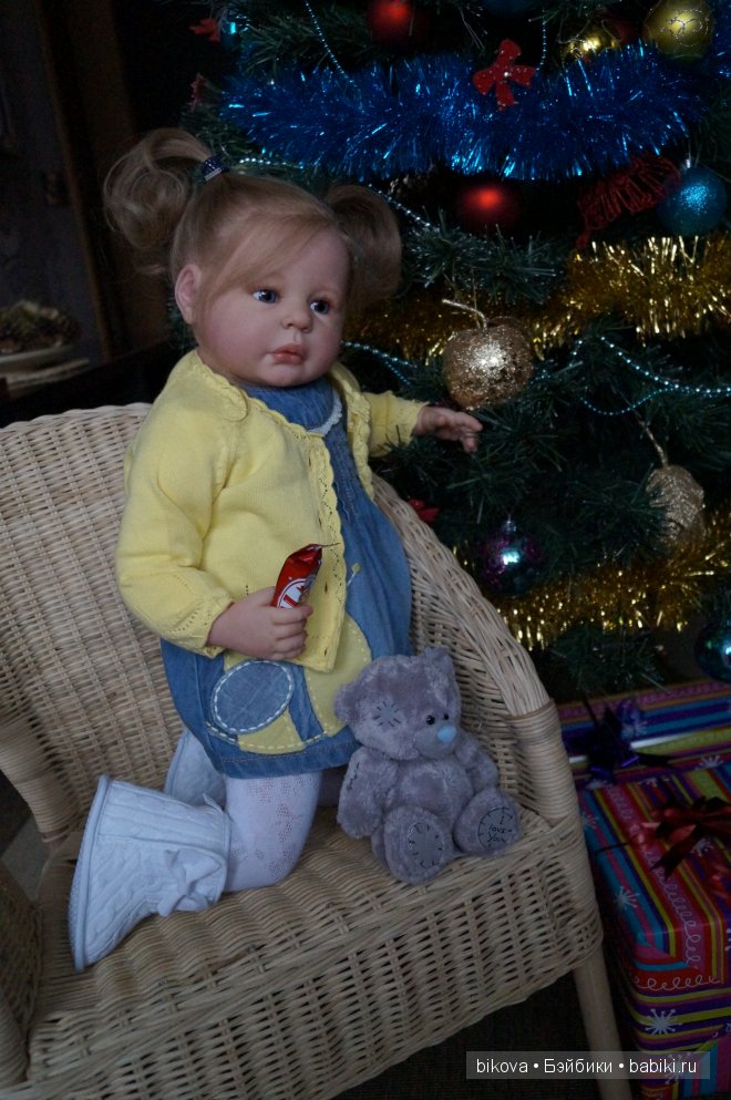 Варюша, кукла реборн Натальи Кудрявцевой