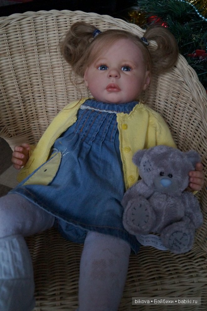 Варюша, кукла реборн Натальи Кудрявцевой