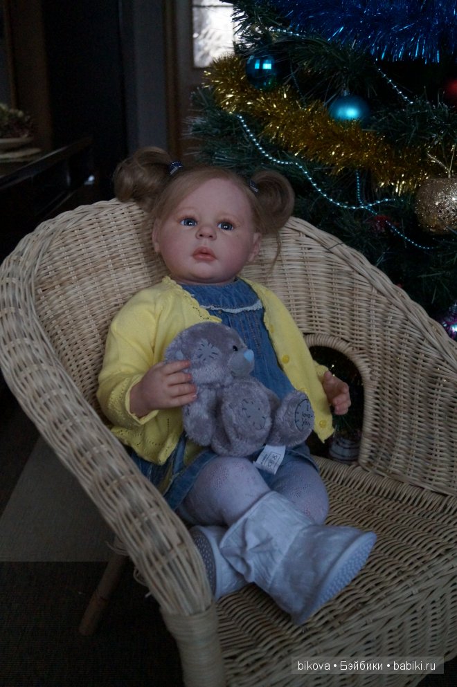 Варюша, кукла реборн Натальи Кудрявцевой