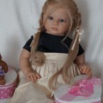 Елизавета кукла реборн Натальи Кудрявцевой