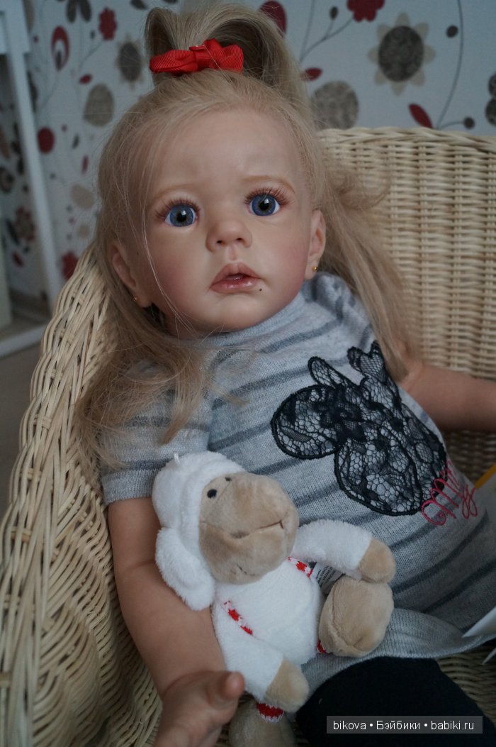 Анечка, кукла реборн Натальи Кудрявцевой