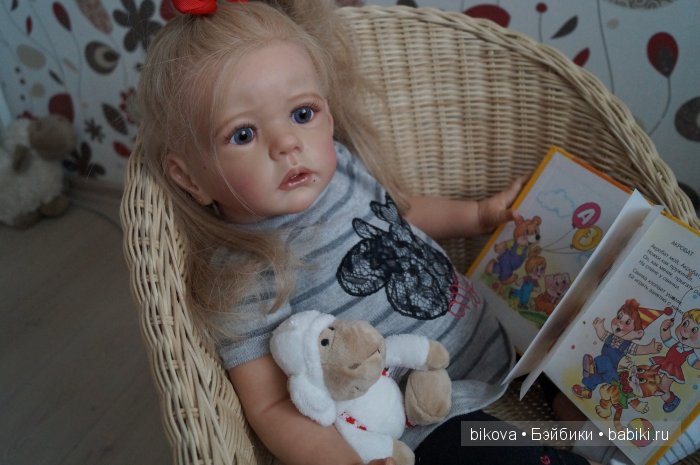 Анечка, кукла реборн Натальи Кудрявцевой