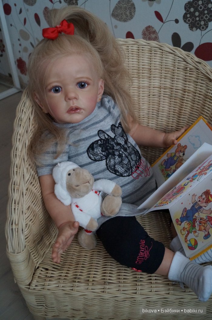 Анечка, кукла реборн Натальи Кудрявцевой