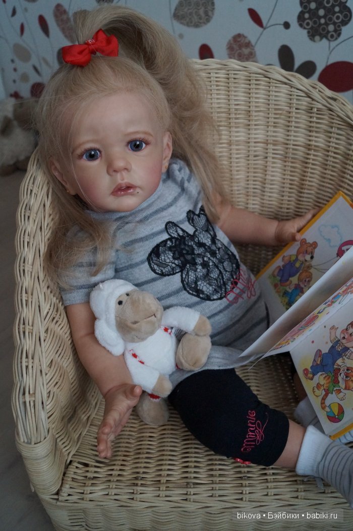 Анечка, кукла реборн Натальи Кудрявцевой
