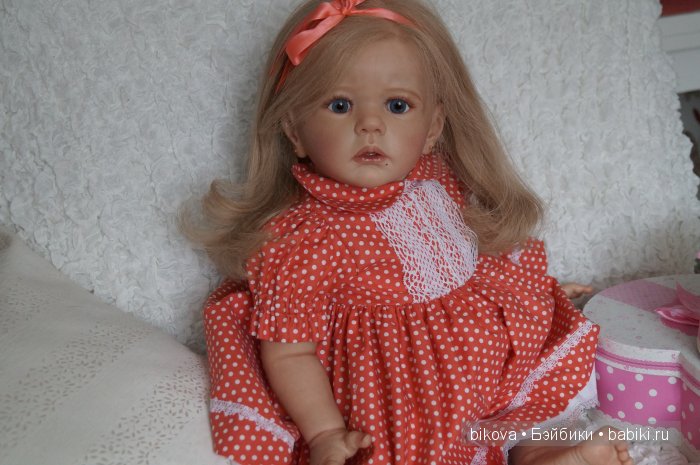 Анечка, кукла реборн Натальи Кудрявцевой