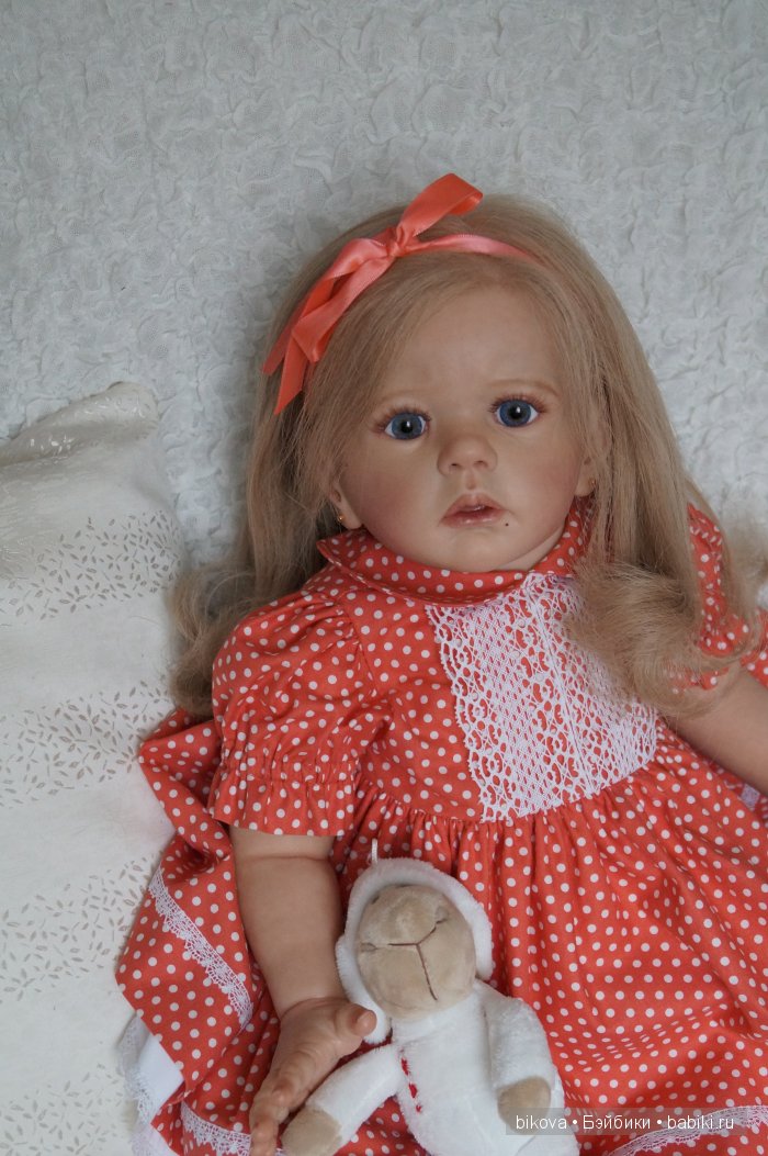 Анечка, кукла реборн Натальи Кудрявцевой