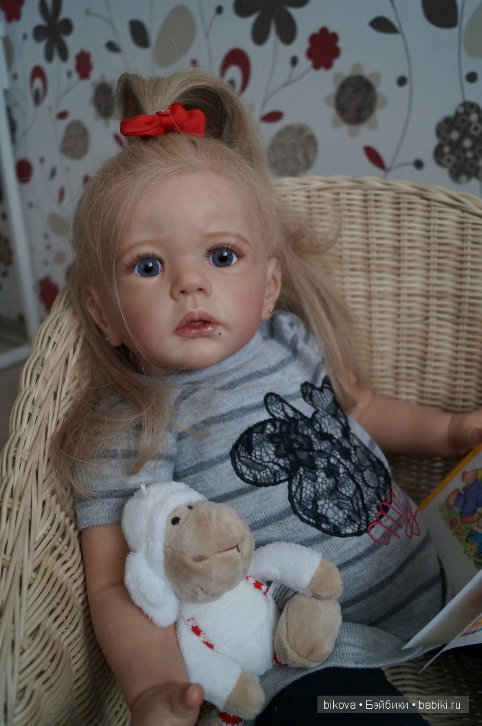 Анечка, кукла реборн Натальи Кудрявцевой