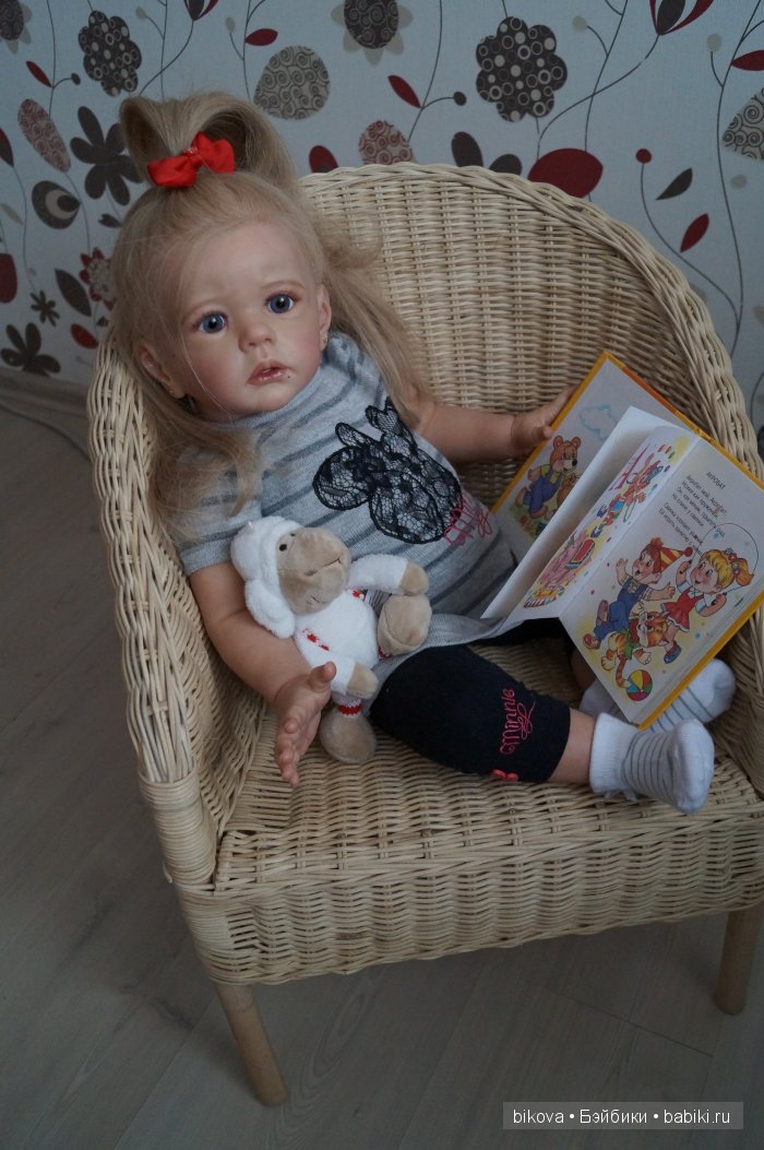 Анечка, кукла реборн Натальи Кудрявцевой