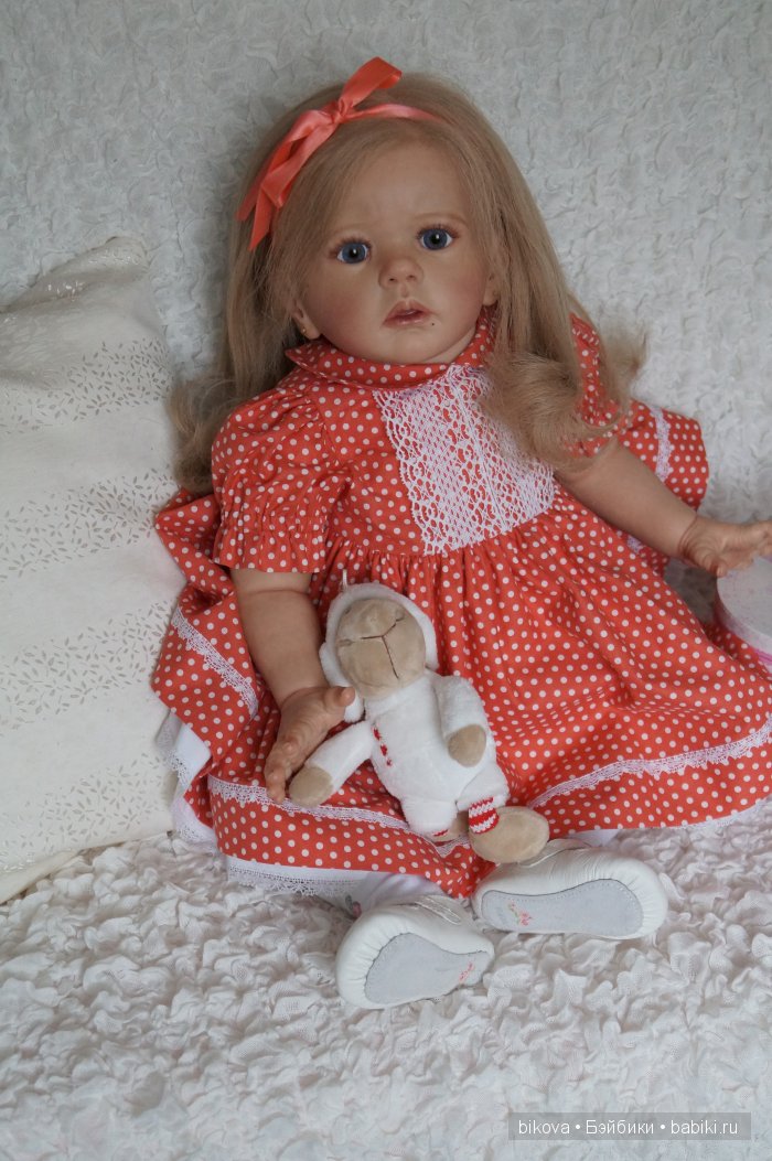 Анечка, кукла реборн Натальи Кудрявцевой