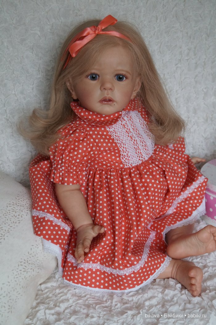 Анечка, кукла реборн Натальи Кудрявцевой