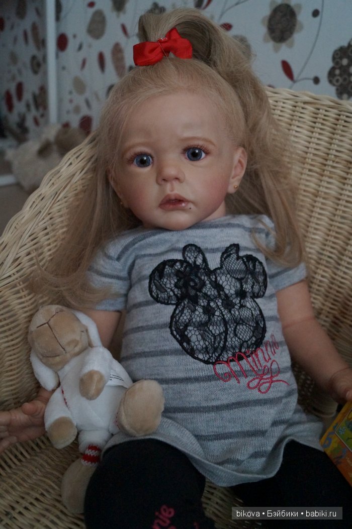 Анечка, кукла реборн Натальи Кудрявцевой