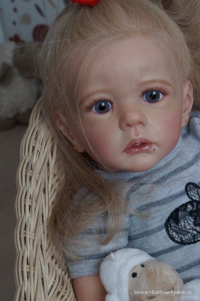 Анечка, кукла реборн Натальи Кудрявцевой