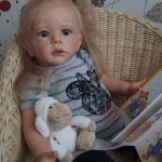 Анечка, кукла реборн Натальи Кудрявцевой