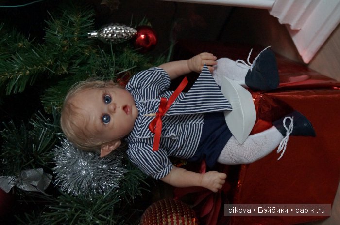 Морячок, кукла реборн Натальи Кудрявцевой