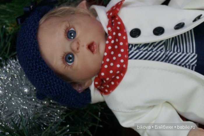 Морячок, кукла реборн Натальи Кудрявцевой