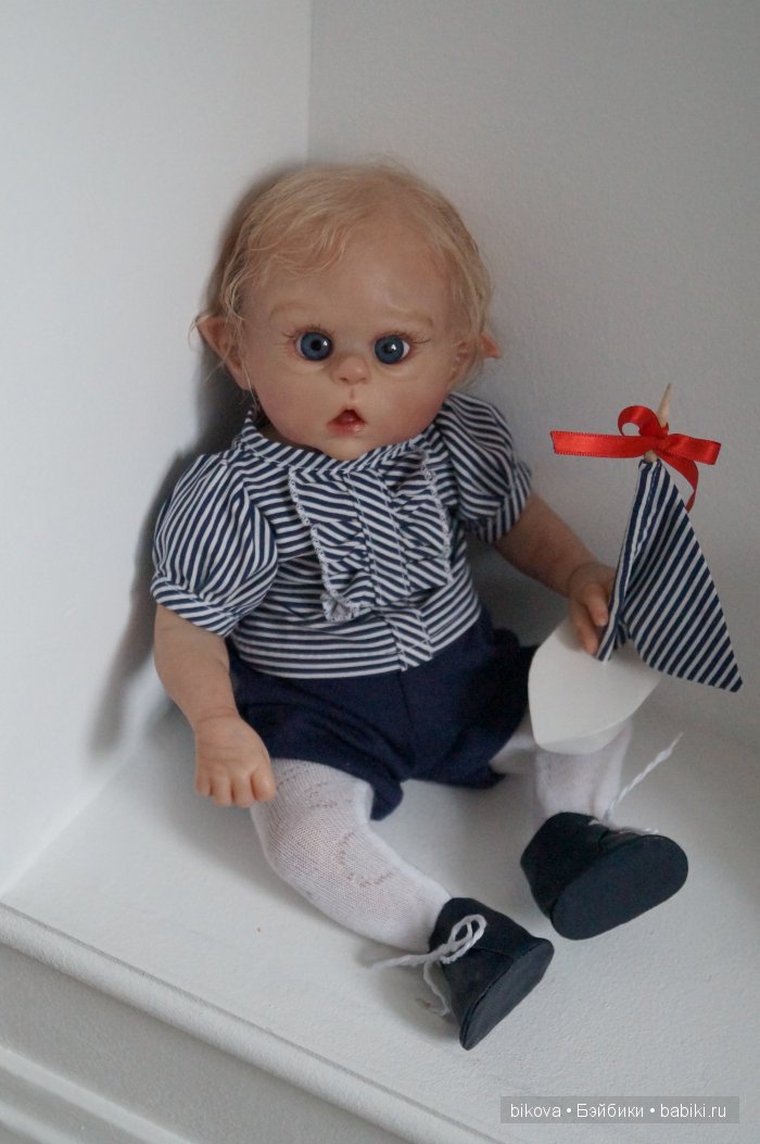 Морячок, кукла реборн Натальи Кудрявцевой