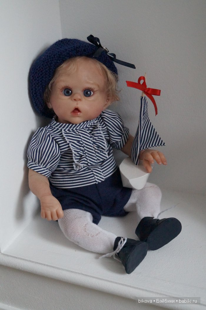 Морячок, кукла реборн Натальи Кудрявцевой