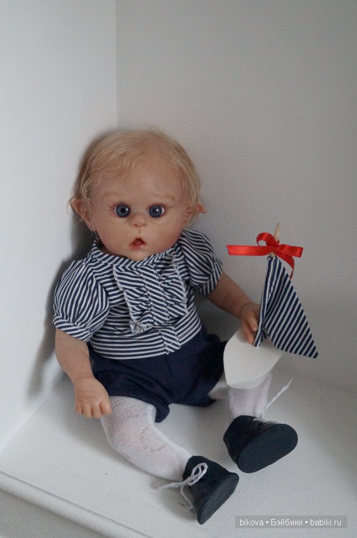 Морячок, кукла реборн Натальи Кудрявцевой
