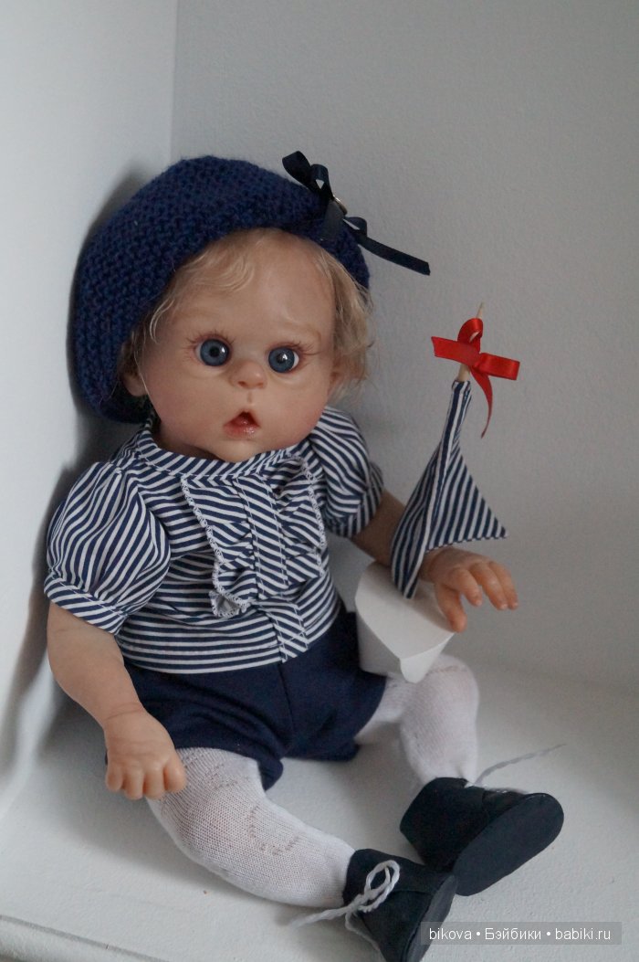 Морячок, кукла реборн Натальи Кудрявцевой