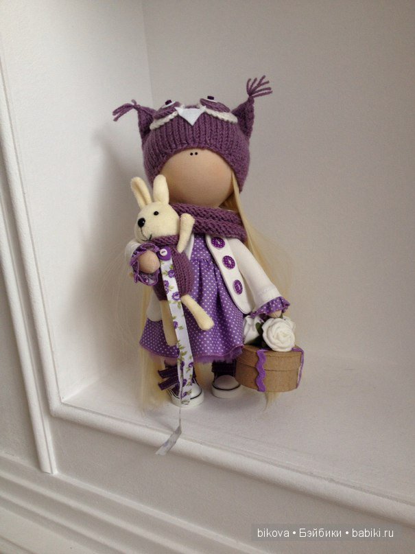 Мое новое увлечение - интерьерные куколки из ткани от Натальи Кудрявцевой
