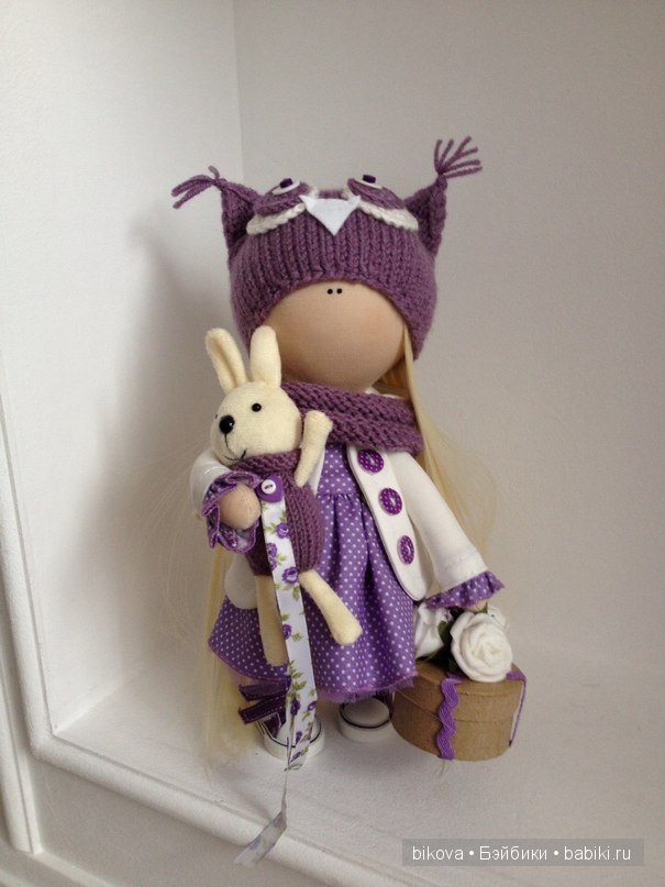 Мое новое увлечение - интерьерные куколки из ткани от Натальи Кудрявцевой
