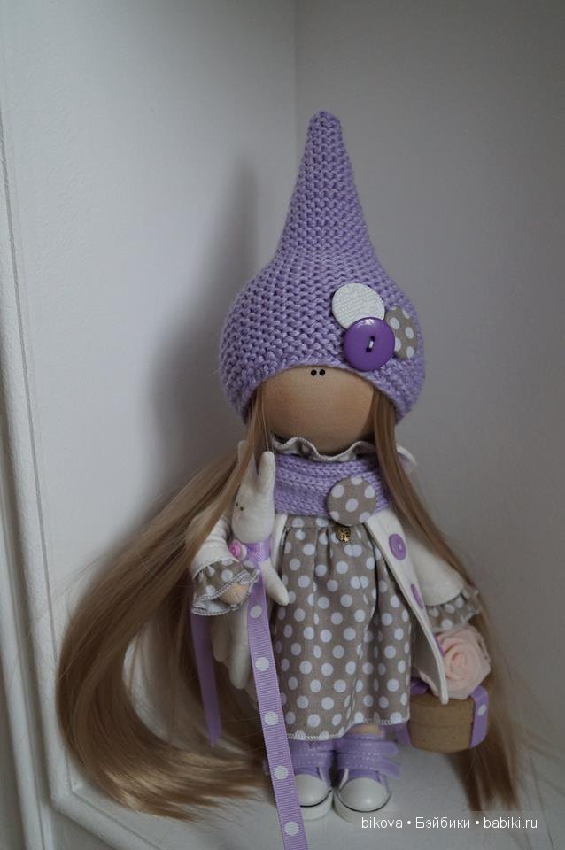 Мое новое увлечение - интерьерные куколки из ткани от Натальи Кудрявцевой