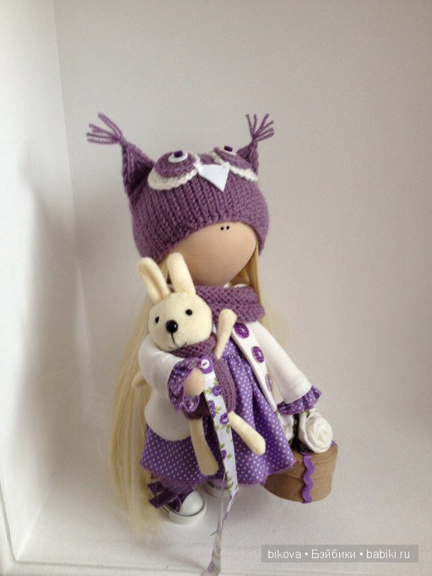 Мое новое увлечение - интерьерные куколки из ткани от Натальи Кудрявцевой