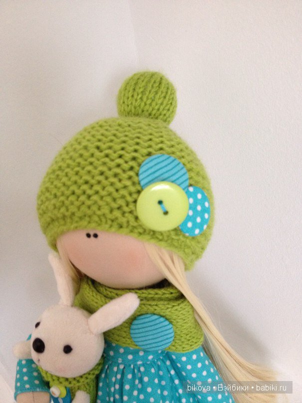 Мое новое увлечение - интерьерные куколки из ткани от Натальи Кудрявцевой