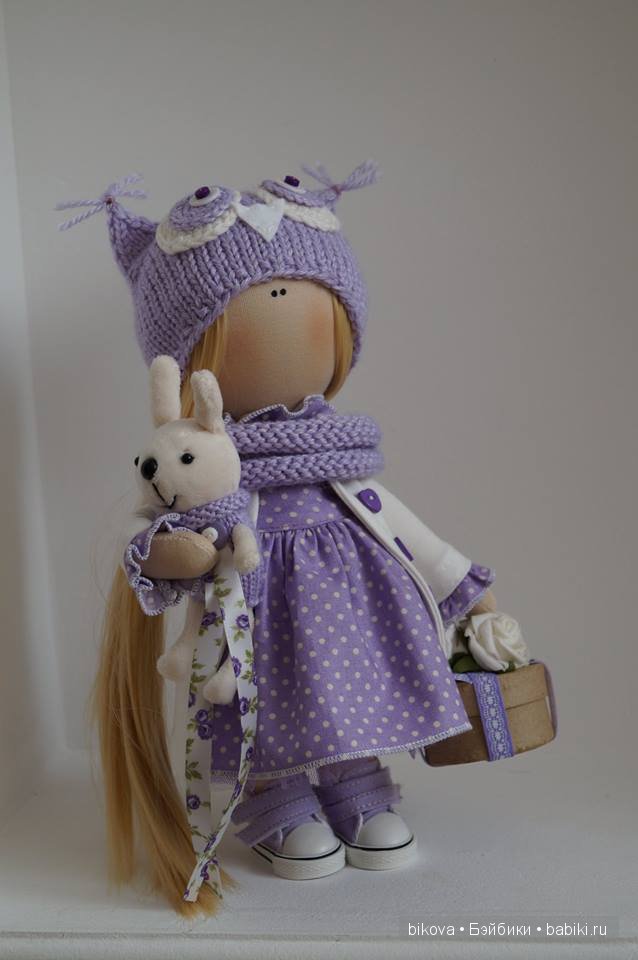 Мое новое увлечение - интерьерные куколки из ткани от Натальи Кудрявцевой (фото 3)