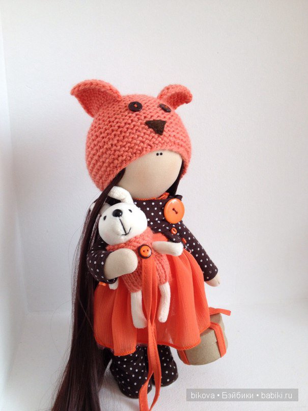 Мое новое увлечение - интерьерные куколки из ткани от Натальи Кудрявцевой (фото 10)