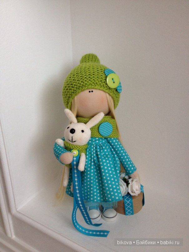 Мое новое увлечение - интерьерные куколки из ткани от Натальи Кудрявцевой