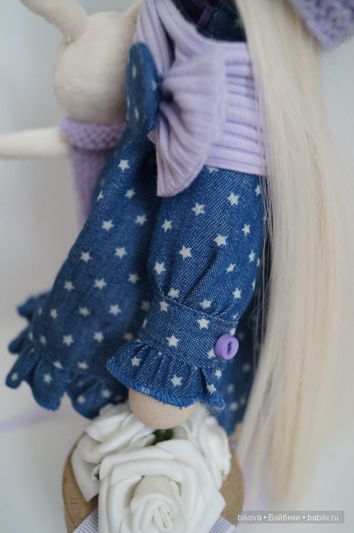 Продолжение -интерьерные куколки из ткани Натальи Кудрявцевой