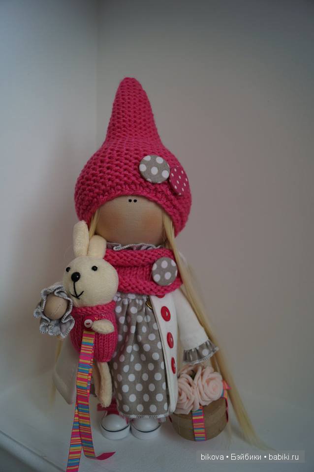 Продолжение -интерьерные куколки из ткани Натальи Кудрявцевой