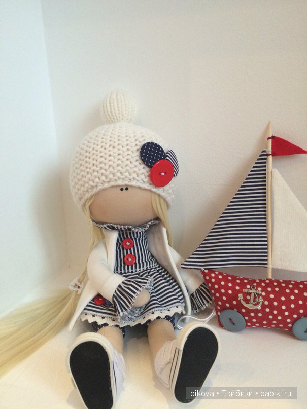 Продолжение -интерьерные куколки из ткани Натальи Кудрявцевой