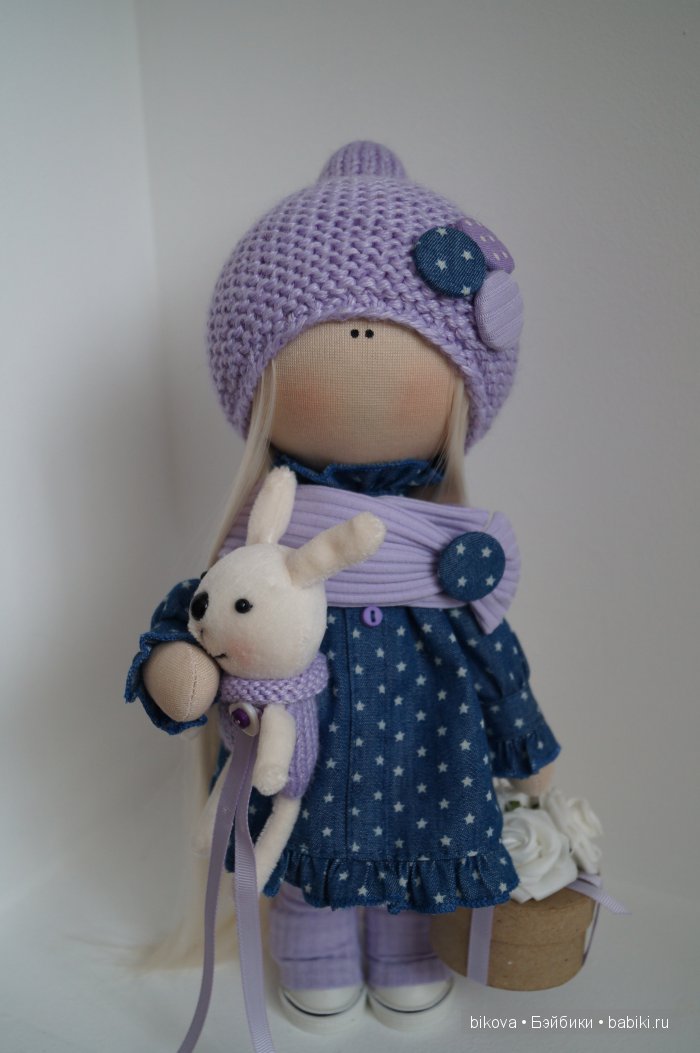 Продолжение -интерьерные куколки из ткани Натальи Кудрявцевой