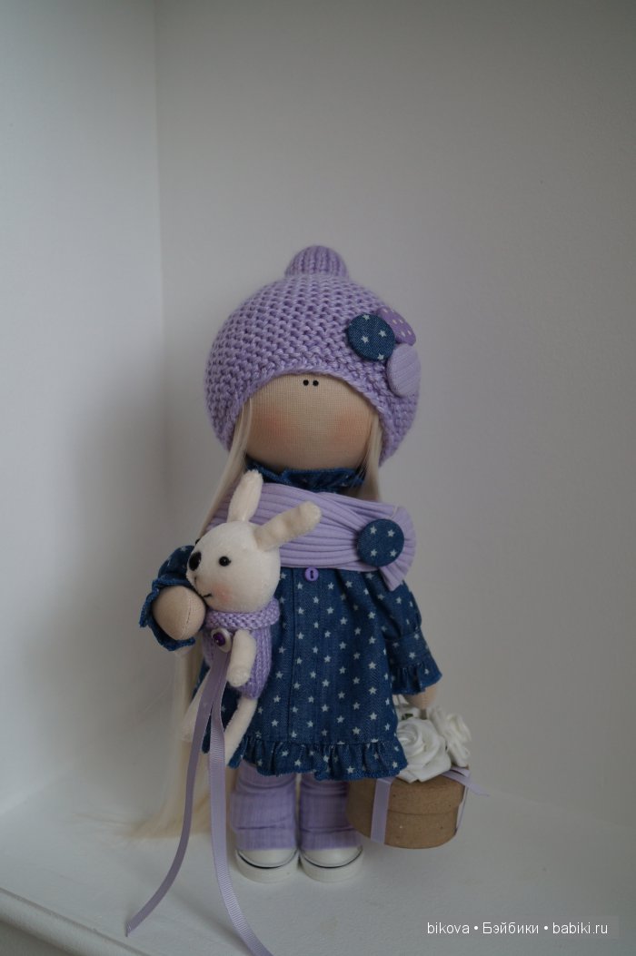 Продолжение -интерьерные куколки из ткани Натальи Кудрявцевой
