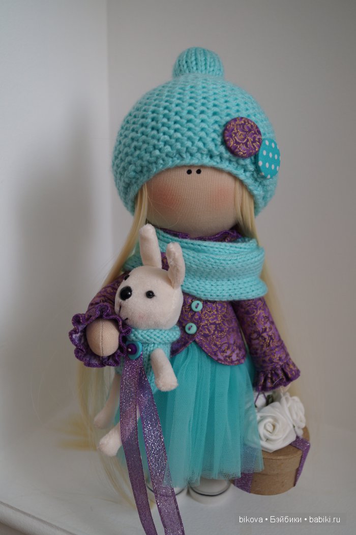 Продолжение -интерьерные куколки из ткани Натальи Кудрявцевой