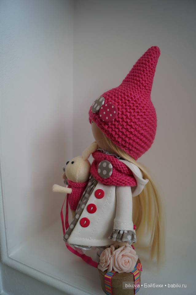 Продолжение -интерьерные куколки из ткани Натальи Кудрявцевой