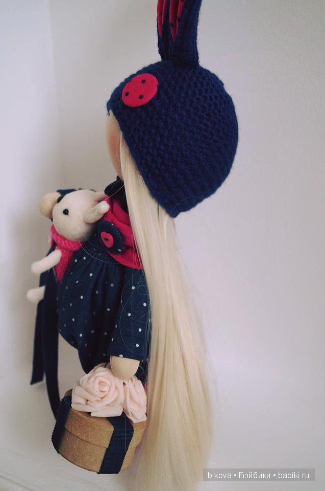 Продолжение -интерьерные куколки из ткани Натальи Кудрявцевой (фото 8)