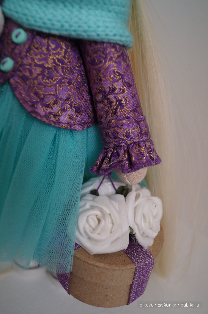 Продолжение -интерьерные куколки из ткани Натальи Кудрявцевой
