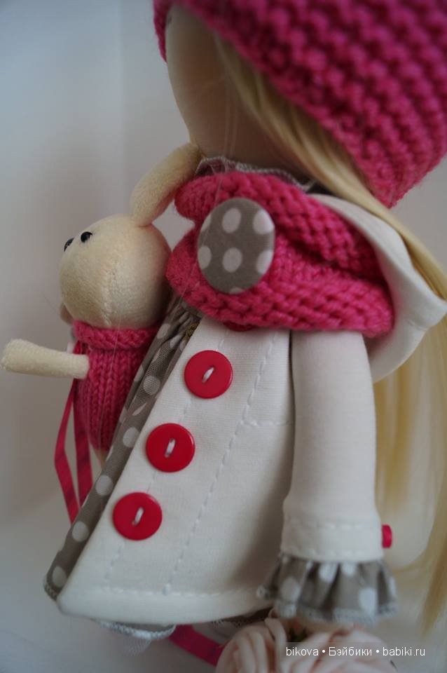 Продолжение -интерьерные куколки из ткани Натальи Кудрявцевой