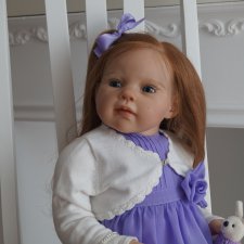 Анна-Мария, кукла реборн Натальи Кудрявцевой