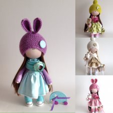 Текстильные малышки