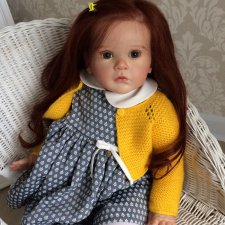 Анна-Мария кукла реборн Натальи Кудрявцевой