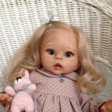 Малышка Луна , кукла реборн Натальи Кудрявцевой